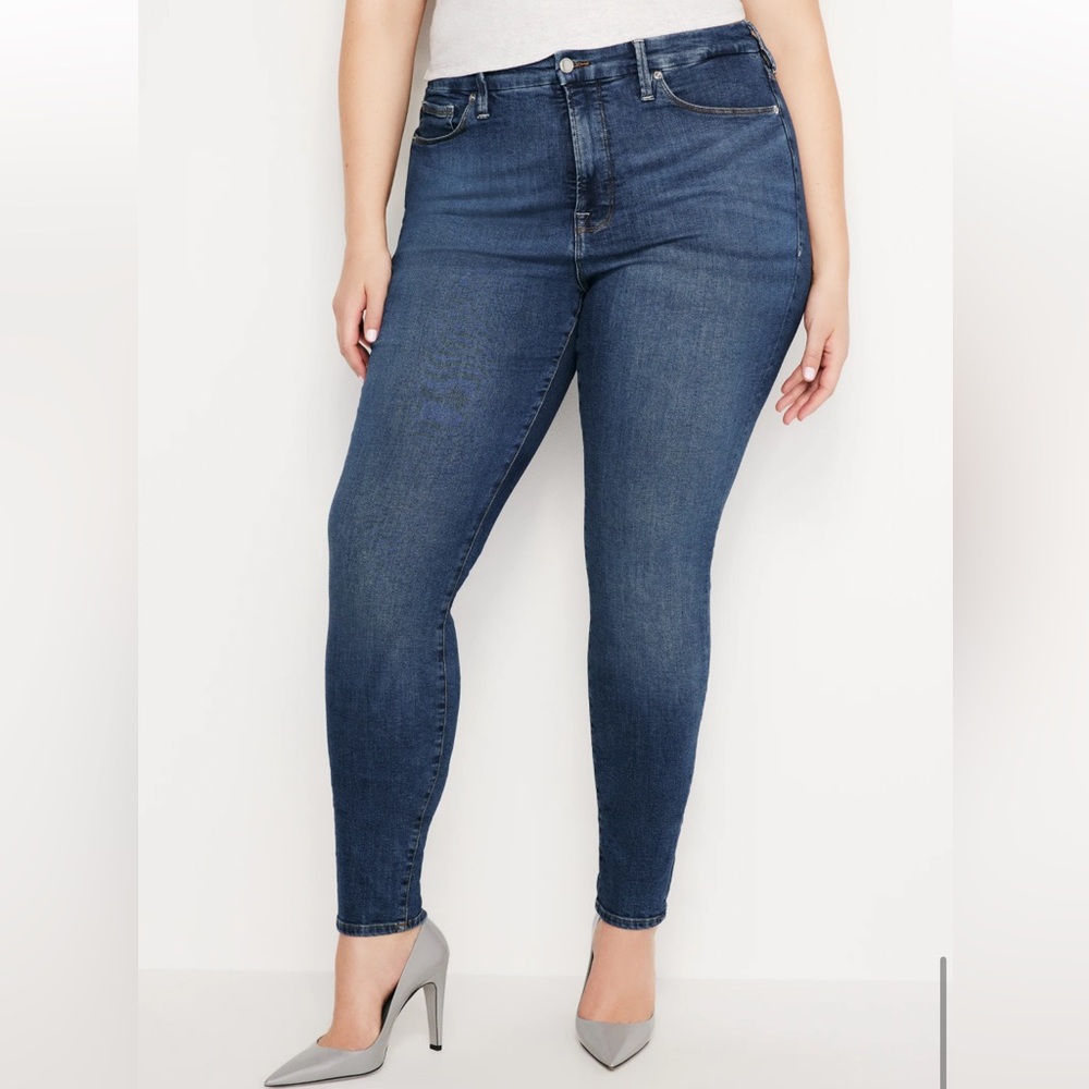 Good American Organic Cotton Blue Jeans - size 18